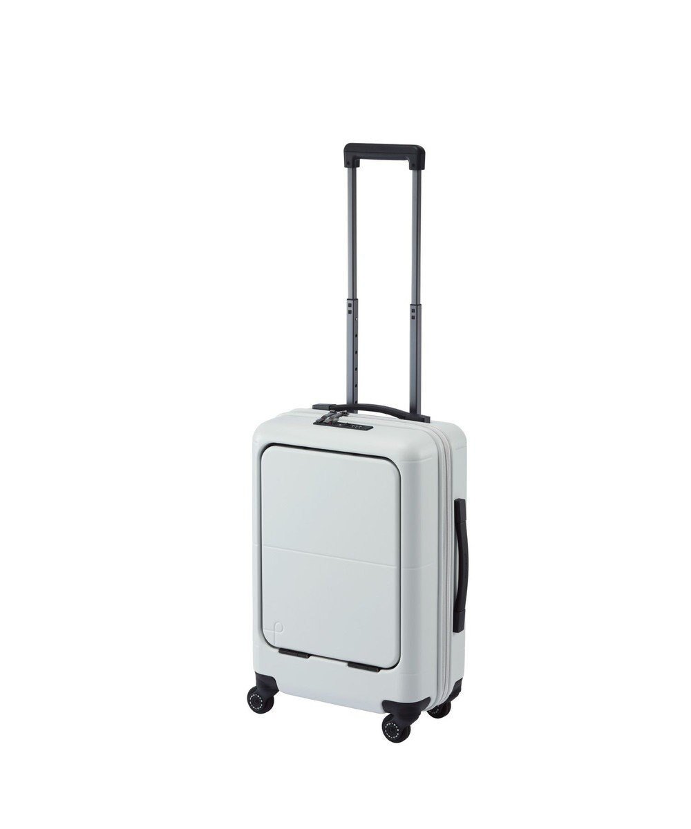 【エースバッグズアンドラゲッジ/ACE BAGS & LUGGAGE】のProteca マックスパス4 フロントポケット スーツケース 29L 機内持込 01472 プロテカ 日本製 インテリア・キッズ・メンズ・レディースファッション・服の通販 founy(ファニー) 　ファッション　Fashion　レディースファッション　Fashion for Women　スーツ　Business Suits & Workwear　フロント　Front, Front Design　ポケット　Pocket, Pocket Detail　日本製　Made In Japan　旅行　Travel　スーツケース キャリーケース　Suitcase / Carry Case　アイスグレー|ID: prp329100004680867 ipo3291000000033809112