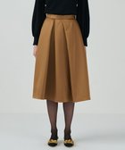 【グレース コンチネンタル/GRACE CONTINENTAL】のボリュームサテンタックスカート キャメル|ID: prp329100004680868 ipo3291000000034231030