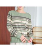 【ティアクラッセ/Tiaclasse】の【洗える】マルチボーダーニットトップス 人気、トレンドファッション・服の通販 founy(ファニー) ファッション Fashion レディースファッション Fashion for Women トップス・カットソー Cut & Sew Tops ニット Knit Tops & Sweaters アクセサリー Fashion Accessories ウォッシャブル Machine Washable 洗える Machine Washable 秋 Autumn シューズ Shoes, Footwear シンプル Simple, Minimal ストレート Straight, Straight Cut スリット Slit, Slit Detail スリーブ Sleeve, Long Sleeve / Short Sleeve セーター Sweater, Knitwear チュニック Tunic, Long Top ベーシック Basic, Essential ボーダー Border, Stripe ポケット Pocket, Pocket Detail ロング Long, Long-Length 冬 Winter / This Winter A/W・秋冬 Autumn/Winter 再入荷 Restock / Back in Stock エレガント 上品 Elegant 新作・新入荷 New Arrivals / New In thumbnail ミント|ID: prp329100004680887 ipo3291000000034231071