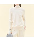 【ベイジ,/BEIGE,】の【洗える・VERY NaVY12月号掲載】WILLOW / サムホールハイネックニット Ecru|ID: prp329100004680889 ipo3291000000034084071