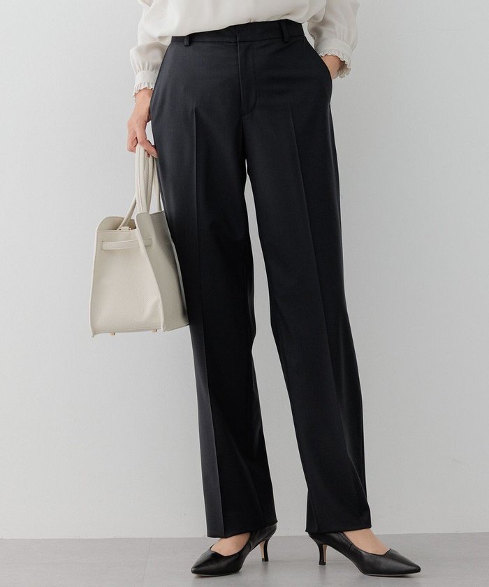 【23区/NIJYUSANKU】の【セットアップ対応】ラフィーネウール テーパードパンツ インテリア・キッズ・メンズ・レディースファッション・服の通販 founy(ファニー) https://founy.com/ ファッション Fashion レディースファッション Fashion for Women セットアップ Matching Sets レディースパンツ・ボトムス Pants & Trousers / Bottoms ジャケット Jacket, Outerwear ストレッチ Stretch, Stretchy Fabric スーツ Suit, Formalwear セットアップ Set-Up, Coordinated Outfit タイトスカート Pencil Skirt, Tight Skirt バランス Balance, Style Balance フレア Flare, Flared ベーシック Basic, Essential 無地 Plain, Solid Color ワイド Wide, Wide Fit A/W・秋冬 Autumn/Winter S/S・春夏 SS, Spring/Summer, Warm Season 夏 Summer エレガント 上品 Elegant |ID: prp329100004680906 ipo3291000000034231117