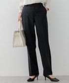 【23区/NIJYUSANKU】の【セットアップ対応】ラフィーネウール テーパードパンツ ブラック系|ID: prp329100004680906 ipo3291000000034231118