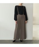 【イェッカ ヴェッカ/YECCA VECCA】のストラップハイウエストパンツ Mocha|ID: prp329100004680908 ipo3291000000034231123
