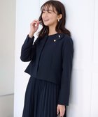 【組曲/KUMIKYOKU】の【WEB限定・KUMIKYOKU NAVY】コンフォータブルドレープ ノーカラージャケット ネイビー系|ID: prp329100004680914 ipo3291000000033809323