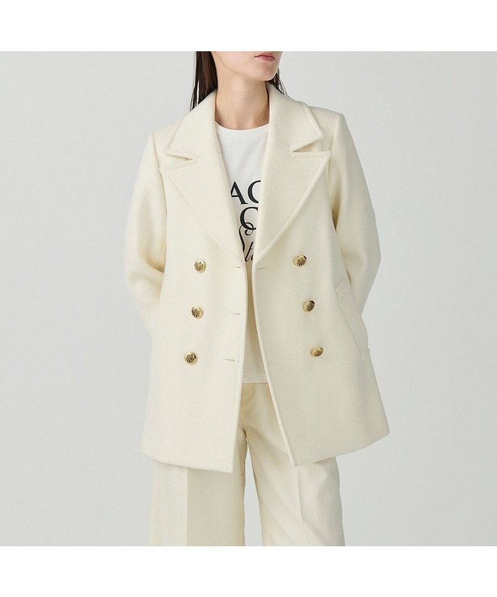 【グレース コンチネンタル/GRACE CONTINENTAL】のサイドスリットPコート インテリア・キッズ・メンズ・レディースファッション・服の通販 founy(ファニー) https://founy.com/ ファッション Fashion レディースファッション Fashion for Women アウター Coat / Outerwear Collection コート・ロングコート・ピーコート Long Coats, Peacoats & More レディースジャケット・軽アウター Jackets Pコート Pea Coats シンプル Simple, Minimal ジャケット Jacket, Outerwear スリット Slit, Slit Detail ミドル Middle Length, Mid Height メタル Metal, Metal Parts 冬 Winter / This Winter 定番 Standard, Basic Item A/W・秋冬 Autumn/Winter |ID: prp329100004680915 ipo3291000000033809324