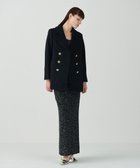 【グレース コンチネンタル/GRACE CONTINENTAL】のサイドスリットPコート ブラック|ID: prp329100004680915 ipo3291000000033809326
