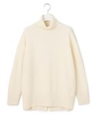 【ジェイプレスヨークストリート/J.PRESS YORK STREET】の【WOMEN】ウールカシミヤ タートルニット 人気、トレンドファッション・服の通販 founy(ファニー) ファッション Fashion レディースファッション Fashion for Women トップス・カットソー Cut & Sew Tops ニット Knit Tops & Sweaters シンプル Simple, Minimal スリット Slit, Slit Detail セーター Sweater, Knitwear タートル Turtleneck, Turtle Collar 定番 Standard, Basic Item リラックス Relax, Relaxed Fit 冬 Winter / This Winter A/W・秋冬 Autumn/Winter エレガント 上品 Elegant thumbnail ホワイト系|ID: prp329100004680946 ipo3291000000033809430
