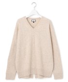 【ジェイプレスヨークストリート/J.PRESS YORK STREET】の【WOMEN】ウールカシミヤ ドルマンVニット 人気、トレンドファッション・服の通販 founy(ファニー) ファッション Fashion レディースファッション Fashion for Women トップス・カットソー Cut & Sew Tops ニット Knit Tops & Sweaters シンプル Simple, Minimal セーター Sweater, Knitwear フィット Fit, Slim Fit ボトム Bottoms, Lower Wear リラックス Relax, Relaxed Fit A/W・秋冬 Autumn/Winter thumbnail ベージュ系|ID: prp329100004680948 ipo3291000000033809452