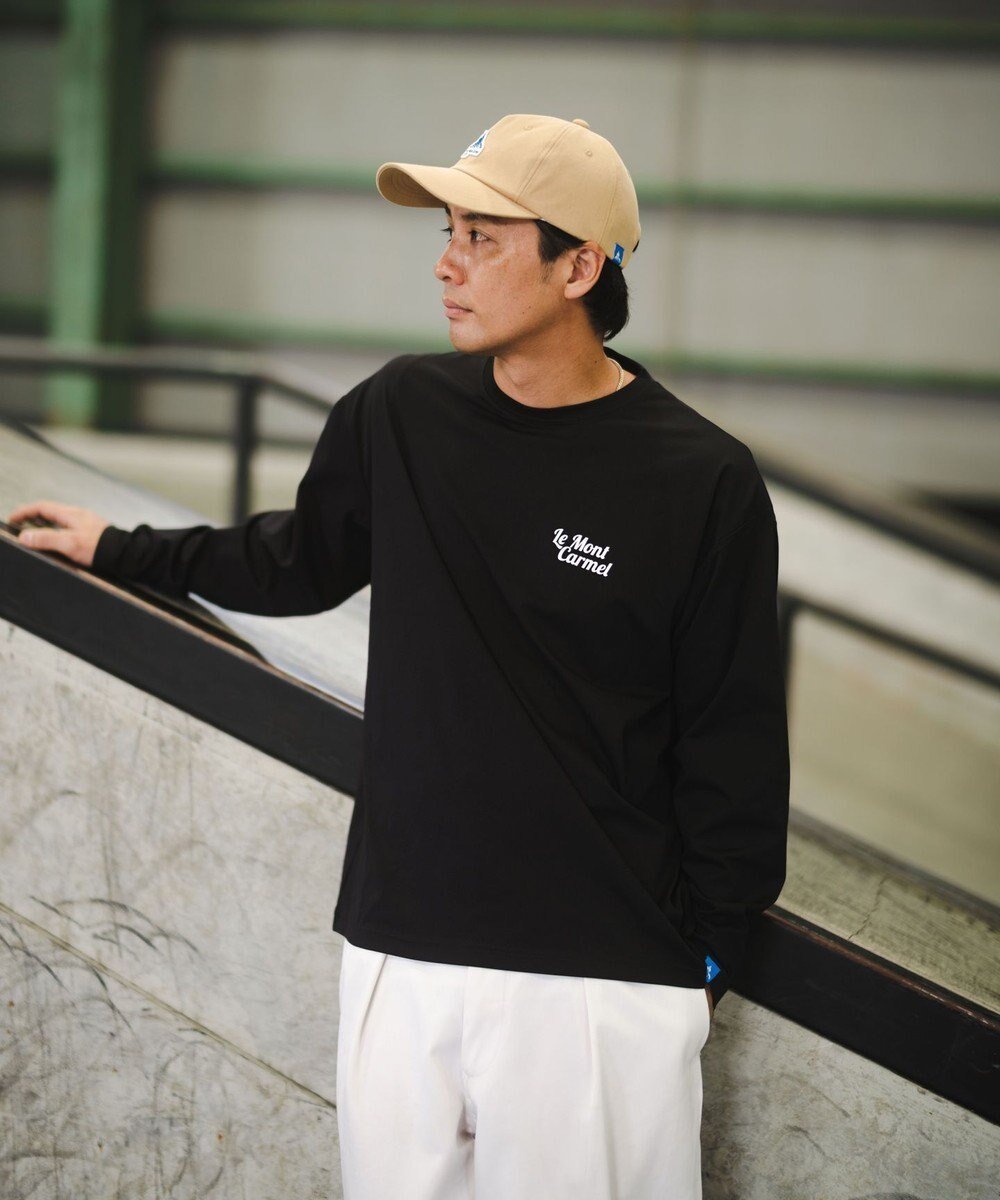 【シェアパーク/SHARE PARK / MEN】の【UVケア・吸水速乾・ストレッチ・軽量 】バックプリントTシャツ(L・XLサイズ) インテリア・キッズ・メンズ・レディースファッション・服の通販 founy(ファニー) 　ファッション　Fashion　レディースファッション　Fashion for Women　トップス・カットソー　Cut & Sew Tops　シャツ・ブラウス・オフィスカジュアル　Elegant Blouses & Button-Ups　ロングTシャツ・Tシャツ　Longline T-Shirts & Tees　カットソー・ベーシックTシャツ　Cut-and-Sewn Tops / Stretch Tees & Basics　カットソー　Cut and Sewn Top　グラフィック　Graphic, Graphic Design　吸水　Absorbent, Quick-Dry　軽量　Lightweight, Ultra Light　ストレッチ　Stretch, Stretchy Fabric　スポーツ　Sports, Activewear　フランス　France, French　フロント　Front, Front Design　プリント　Print, Printed Pattern　リラックス　Relax, Relaxed Fit　ワーク　Workwear, Utility Style　A/W・秋冬　Autumn/Winter　再入荷　Restock / Back in Stock　ブラック系|ID: prp329100004680973 ipo3291000000033809586