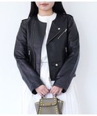 【ウォードブルー/WOADBLUE】のライダース ノーカラージャケット BLACK|ID: prp329100004681005 ipo3291000000033809735