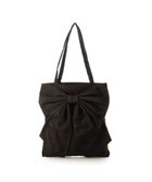 【アンビリオン/UNBILLION】のカシュカシュ cachecache / リボン付タテ型トートバッグ ブラック|ID: prp329100004681018 ipo3291000000035916180