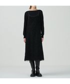 【グレース コンチネンタル/GRACE CONTINENTAL】のフェザーコンビキャミドレス ブラック|ID: prp329100004681034 ipo3291000000033809881