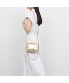 【アンビリオン/UNBILLION】のカカトゥ kakatoo / アイレットスクエア2wayショルダーバッグ 人気、トレンドファッション・服の通販 founy(ファニー) ファッション Fashion レディースファッション Fashion for Women バッグ Bags アイレット Eyelet Lace ショルダー Shoulder, Shoulder Strap シンプル Simple, Minimal チェーン Chain, Chain Strap パーティ Party, Party Style フェミニン Feminine, Girly ランダム Random, Irregular ロング Long, Long-Length 再入荷 Restock / Back in Stock thumbnail ゴールド|ID: prp329100004681037 ipo3291000000033809897