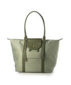 【アンビリオン/UNBILLION】のペルケ perche / ナイロン×牛革かぶせジェムストーントートバッグ 人気、トレンドファッション・服の通販 founy(ファニー) ファッション Fashion レディースファッション Fashion for Women バッグ Bags おすすめ Recommended / Our Picks ビジネス 仕事 通勤 Business / Work / Commuting thumbnail グリーン|ID: prp329100004681042 ipo3291000000033809917