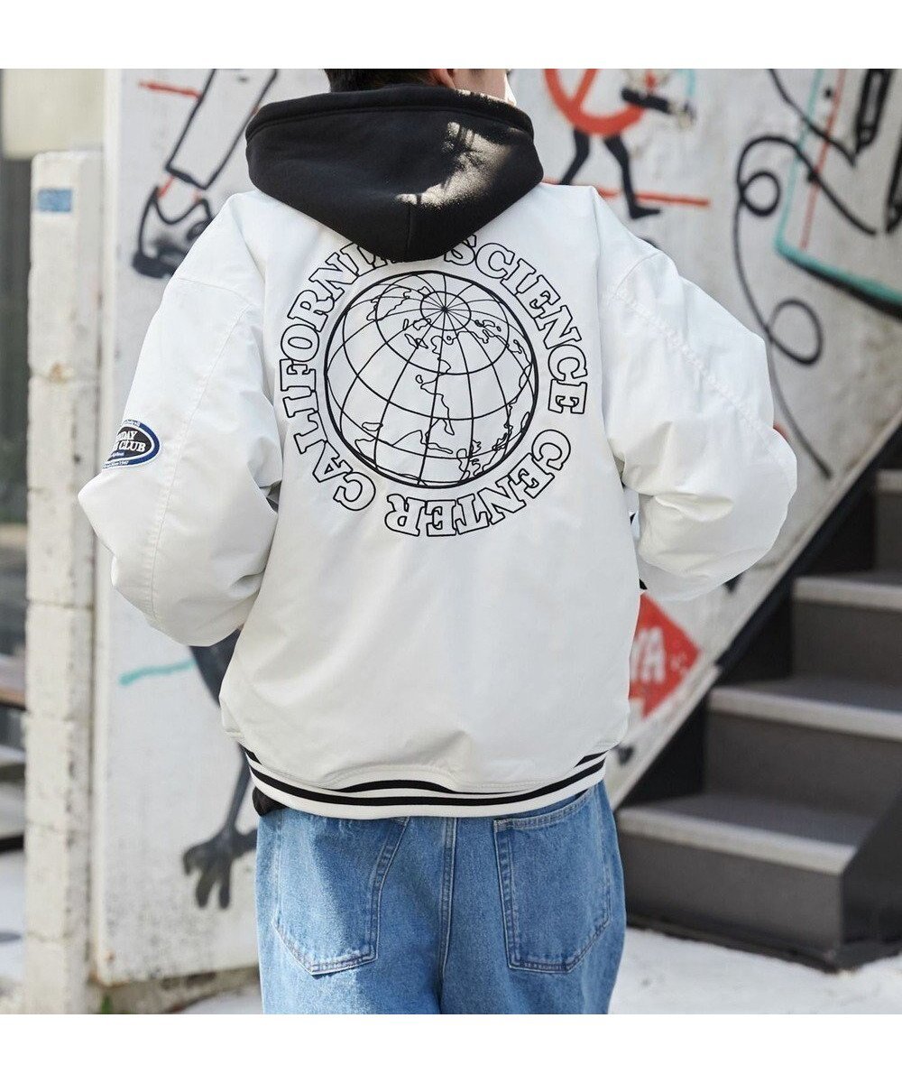【ウィゴー/WEGO】のパテッドワッペンスタジャン インテリア・キッズ・メンズ・レディースファッション・服の通販 founy(ファニー) 　ファッション　Fashion　レディースファッション　Fashion for Women　アウター　Coat / Outerwear Collection　コート・ロングコート・ピーコート　Long Coats, Peacoats & More　レディースジャケット・軽アウター　Jackets　秋　Autumn　カーゴパンツ　Cargo Pants, Utility Pants　クラシカル　Classical, Vintage-Inspired　ジャケット　Jacket, Outerwear　スウェット / スエット　Sweatshirt, Sweatwear　スマホ　Smartphone, Mobile Device　セットアップ　Set-Up, Coordinated Outfit　ダウン　Down, Puffer　トレンド　Trend, Trending Now　人気　Popular, Best Seller　パーカー　Hoodie, Parka　防寒　Cold Protection, Winter-Ready　冬　Winter / This Winter　A/W・秋冬　Autumn/Winter　プチプライス・低価格　Affordable / Budget Price　おすすめ　Recommended / Our Picks　ホワイト|ID: prp329100004681072 ipo3291000000033810104