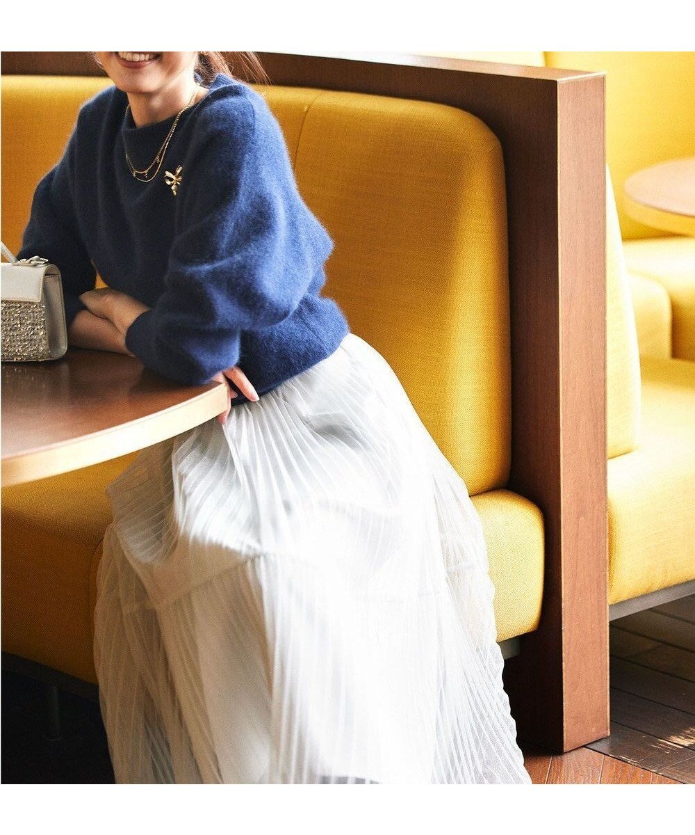 【組曲/KUMIKYOKU】のラメチュールプリーツ スカート インテリア・キッズ・メンズ・レディースファッション・服の通販 founy(ファニー) ファッション Fashion レディースファッション Fashion for Women スカート Skirts プリーツスカート / 上品フェミニンスタイル Pleated Skirts サテン Satin, Glossy Fabric シアー Sheer, See-Through チュール Tulip, Tulip Motif トレンド Trend, Trending Now プリーツ Pleats, Pleated A/W・秋冬 Autumn/Winter S/S・春夏 SS, Spring/Summer, Warm Season 夏 Summer エレガント 上品 Elegant シルバー系|ID: prp329100004681083 ipo3291000000033810165