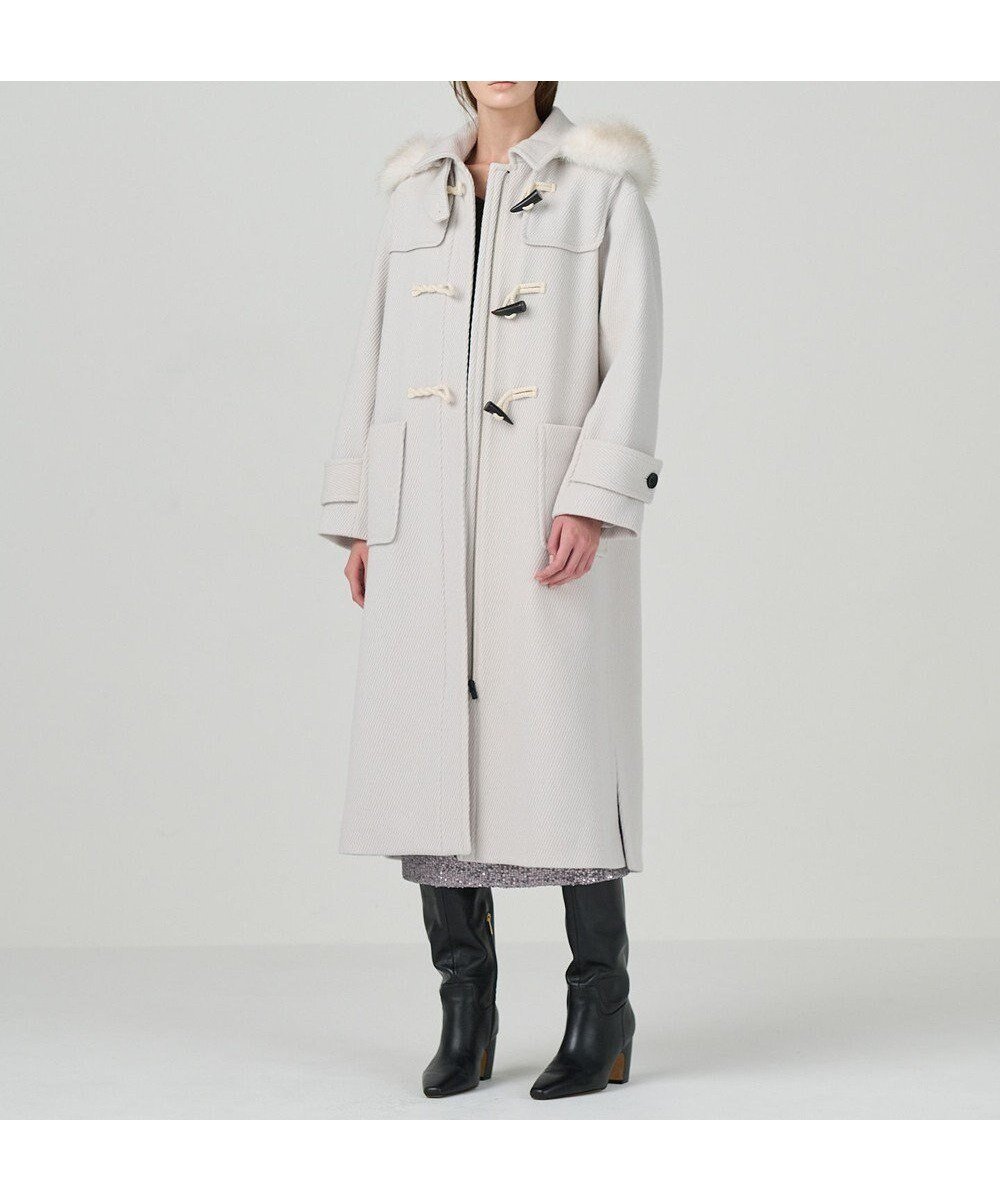 【グレース コンチネンタル/GRACE CONTINENTAL】のウールカルゼダッフルコート 人気、トレンドファッション・服の通販 founy(ファニー) 　ファッション　Fashion　レディースファッション　Fashion for Women　アウター　Coat / Outerwear Collection　コート・ロングコート・ピーコート　Long Coats, Peacoats & More　レディースジャケット・軽アウター　Jackets　ダッフルコート　Duffle Coats　オレンジ　Orange　ジャケット　Jacket, Outerwear　ダッフルコート　Duffle Coat, Toggle Coat　トレンド　Trend, Trending Now　定番　Standard, Basic Item　フェミニン　Feminine, Girly　ポケット　Pocket, Pocket Detail　ミリタリー　Military, Army Style　ロング　Long, Long-Length　A/W・秋冬　Autumn/Winter　おすすめ　Recommended / Our Picks　エレガント 上品　Elegant　 other-1|ID: prp329100004681087 ipo3291000000033810176