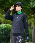 【23区 ゴルフ/NIJYUSANKU GOLF】の【WOMEN】中綿キルトプルオーバー 着脱楽ちん 便利なポケット付 1枚で決まる 人気、トレンドファッション・服の通販 founy(ファニー) ファッション Fashion レディースファッション Fashion for Women キルト Quilt, Quilted Fabric シンプル Simple, Minimal ジャケット Jacket, Outerwear フロント Front, Front Design プリント Print, Printed Pattern ポケット Pocket, Pocket Detail メンズ Men's, Menswear 楽ちん Easy Fit, Comfortable A/W・秋冬 Autumn/Winter thumbnail ブラック系|ID: prp329100004681120 ipo3291000000035575015