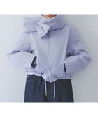 【自由区/JIYU-KU】の【撥水加工・洗える】ティペット付きスプリング ダウン ライトブルー|ID: prp329100004681132 ipo3291000000035768410