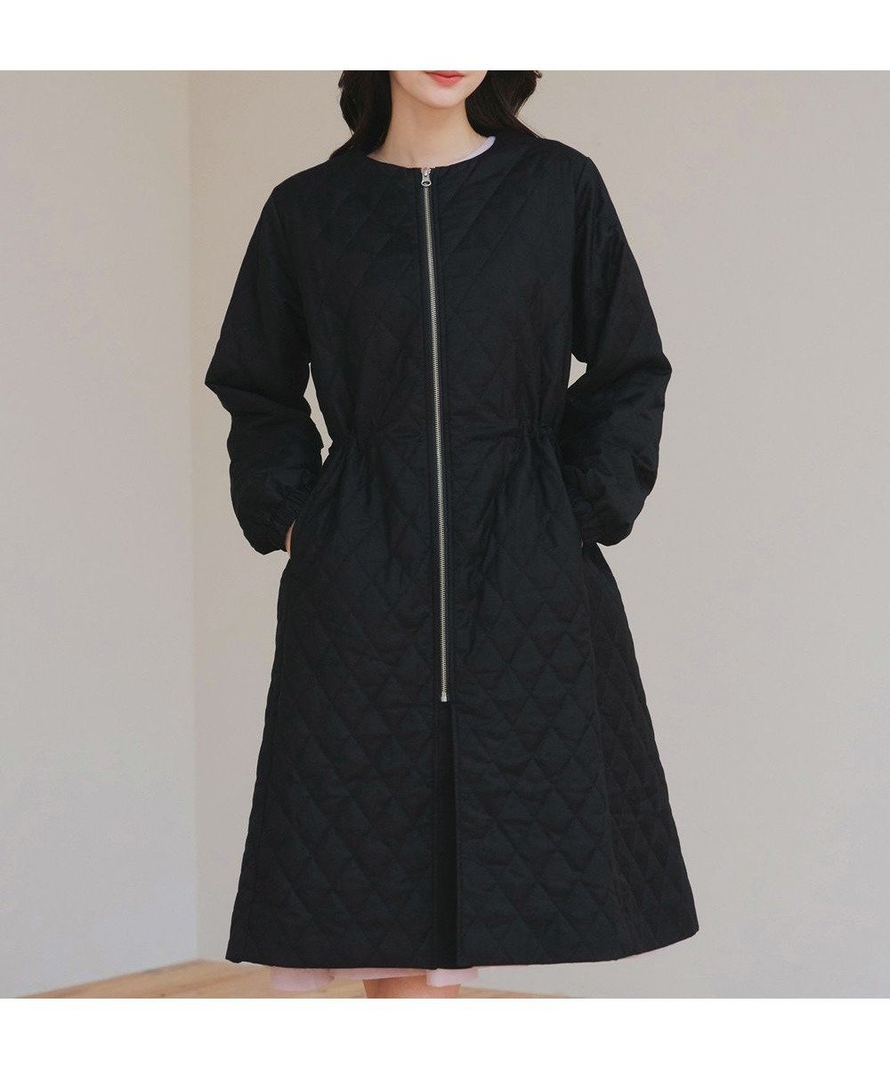 【ティアクラッセ/Tiaclasse】の中綿キルティングコート インテリア・キッズ・メンズ・レディースファッション・服の通販 founy(ファニー) 　ファッション　Fashion　レディースファッション　Fashion for Women　アウター　Coat / Outerwear Collection　コート・ロングコート・ピーコート　Long Coats, Peacoats & More　レディースジャケット・軽アウター　Jackets　アクセサリー　Fashion Accessories　秋　Autumn　キルティング　Quilted, Quilting　シューズ　Shoes, Footwear　シンプル　Simple, Minimal　ジャケット　Jacket, Outerwear　ダウン　Down, Puffer　定番　Standard, Basic Item　ベーシック　Basic, Essential　ポケット　Pocket, Pocket Detail　マフラー　Scarf, Muffler　冬　Winter / This Winter　A/W・秋冬　Autumn/Winter　再入荷　Restock / Back in Stock　新作・新入荷　New Arrivals / New In　ブラック|ID: prp329100004681136 ipo3291000000033810433