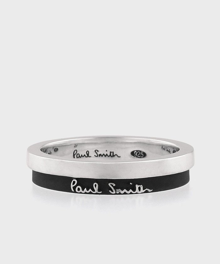 【ポール スミス/Paul Smith】のBicolor Logo リング インテリア・キッズ・メンズ・レディースファッション・服の通販 founy(ファニー) https://founy.com/ ファッション Fashion レディースファッション Fashion for Women アクセサリー Fashion Accessories 巾着 Drawstring Bag, Kinchaku シルバー Silver, Metallic Silver シンプル Simple, Minimal ジュエリー Jewelry, Accessories ハンド Hand, Handmade ラグジュアリー Luxury, Elegant おすすめ Recommended / Our Picks |ID: prp329100004681138 ipo3291000000034230954