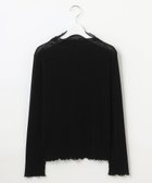 【フェルゥ/Feroux】の【洗える】ベロア ハイネックトップス 人気、トレンドファッション・服の通販 founy(ファニー) ファッション Fashion レディースファッション Fashion for Women トップス・カットソー Cut & Sew Tops シャツ・ブラウス・オフィスカジュアル Elegant Blouses & Button-Ups ロングTシャツ・Tシャツ Longline T-Shirts & Tees カットソー・ベーシックTシャツ Cut-and-Sewn Tops / Stretch Tees & Basics ベロアトップス Velour Tops / Velvet-Look Items インナー Innerwear カットソー Cut and Sewn Top シアー Sheer, See-Through シンプル Simple, Minimal ハイネック High Neck, Mock Neck ベロア Velour, Soft Velvet ベーシック Basic, Essential エレガント 上品 Elegant 冬 Winter / This Winter 洗える Machine Washable A/W・秋冬 Autumn/Winter thumbnail ブラック系|ID: prp329100004681144 ipo3291000000033810467