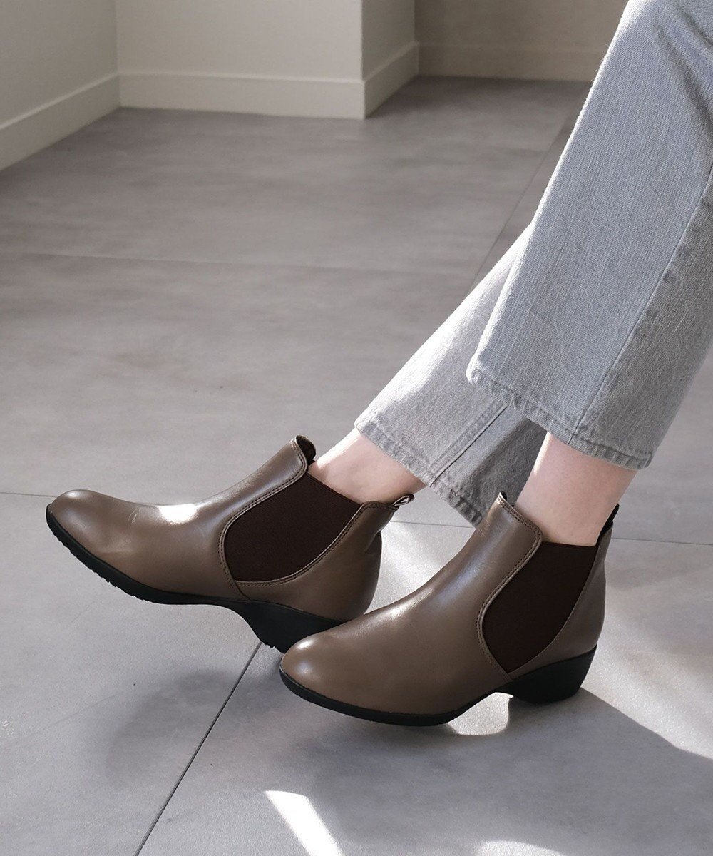 【ポインター/Pointer】の本革 両ゴム サイドゴアショートブーツ インテリア・キッズ・メンズ・レディースファッション・服の通販 founy(ファニー) ファッション Fashion レディースファッション Fashion for Women ショート Short, Short Length フィット Fit, Slim Fit ラバー Rubber, Rubber Sole A/W・秋冬 Autumn/Winter 軽量 Lightweight, Ultra Light オークグレー|ID: prp329100004681169 ipo3291000000033810591