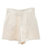 【アースミュージックアンドエコロジー/earth music&ecology】のサイドベルトショートパンツ Ivory|ID: prp329100004681185 ipo3291000000034231002
