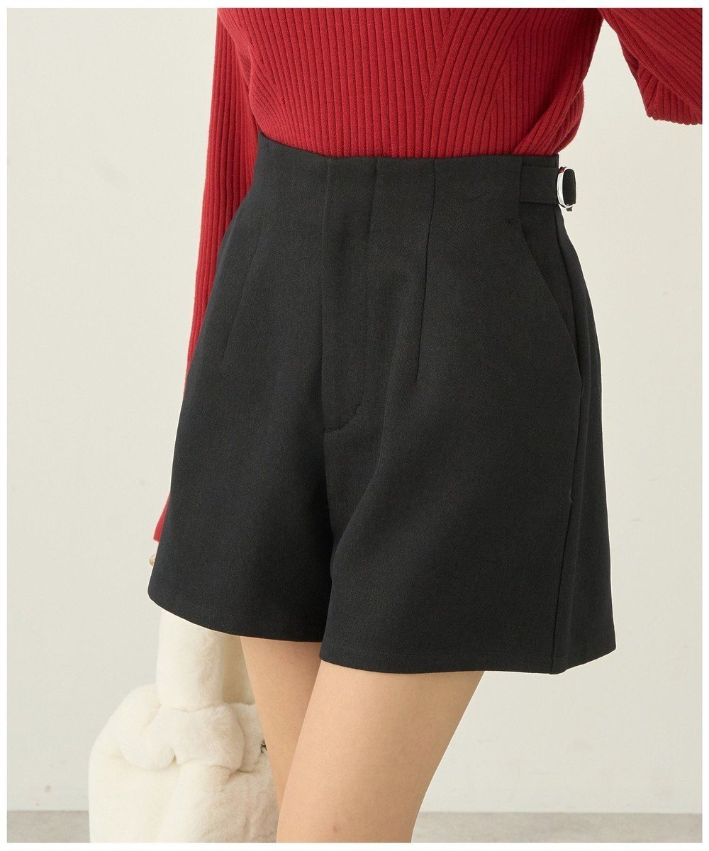 【アースミュージックアンドエコロジー/earth music&ecology】のサイドベルトショートパンツ インテリア・キッズ・メンズ・レディースファッション・服の通販 founy(ファニー) ファッション Fashion レディースファッション Fashion for Women パンツ Pants & Trousers ショートパンツ・ハーフパンツ High-Waisted & Relaxed Shorts ベルト&ウエストマーク Belts & Waist Accessories おすすめ Recommended / Our Picks ショート Short, Short Length フィット Fit, Slim Fit ベーシック Basic, Essential ポケット Pocket, Pocket Detail A/W・秋冬 Autumn/Winter Black|ID: prp329100004681185 ipo3291000000034231003