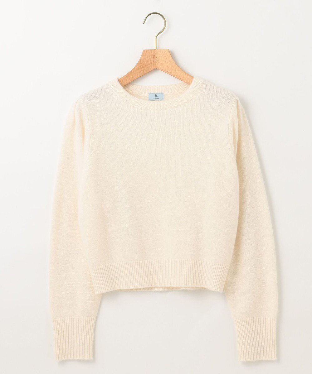 【組曲/KUMIKYOKU】の【アンサンブル対応可】ピュアカシミヤクロップド丈ニット インテリア・キッズ・メンズ・レディースファッション・服の通販 founy(ファニー) ファッション Fashion レディースファッション Fashion for Women トップス・カットソー Cut & Sew Tops ニット Knit Tops & Sweaters アンサンブルニット Knit Ensembles & Twin Sets アンサンブル Ensemble Set カーディガン Cardigan, Knitwear クロップド Cropped, Short Length シンプル Simple, Minimal ジャケット Jacket, Outerwear セーター Sweater, Knitwear なめらか Smooth, Silky Texture バランス Balance, Style Balance フィット Fit, Slim Fit A/W・秋冬 Autumn/Winter おすすめ Recommended / Our Picks アイボリー系|ID: prp329100004681209 ipo3291000000033810774