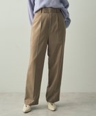 【イェッカ ヴェッカ/YECCA VECCA】のストレートワイドパンツ Beige|ID: prp329100004681225 ipo3291000000033810895