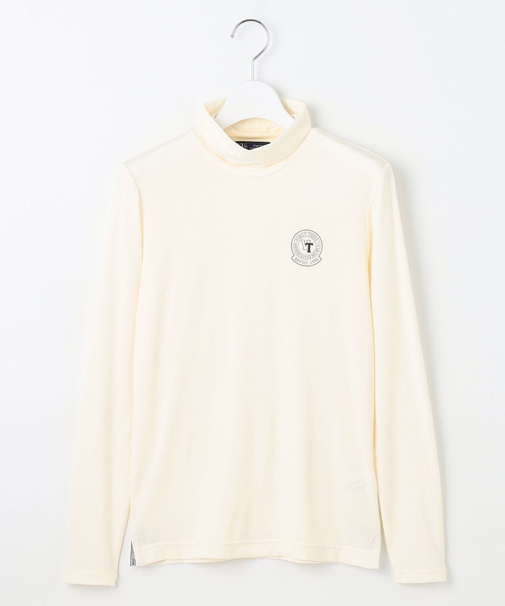 【23区 ゴルフ/NIJYUSANKU GOLF】の【WOMEN】エニワイズモックネック 人気、トレンドファッション・服の通販 founy(ファニー) 　ファッション　Fashion　レディースファッション　Fashion for Women　トップス・カットソー　Cut & Sew Tops　レディースパーカー・カジュアルフーディー　Casual Hoodies & Sweatshirts　スウェット・クルーネックトップス　Sweatshirts & Crewnecks / Relaxed Fit Sweat Tops　シンプル　Simple, Minimal　スウェット / スエット　Sweatshirt, Sweatwear　ハイネック　High Neck, Mock Neck　プリント　Print, Printed Pattern　ラバー　Rubber, Rubber Sole　A/W・秋冬　Autumn/Winter　 other-1|ID: prp329100004681285 ipo3291000000033811158