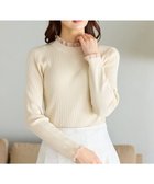 【フェルゥ/Feroux】のシアーフリル・ハイネックリブプルオーバー ピンク系|ID: prp329100004681298 ipo3291000000034270618