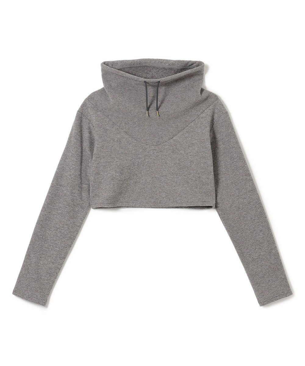 【チャコット/Chacott】のハイネックショートトップ インテリア・キッズ・メンズ・レディースファッション・服の通販 founy(ファニー) ファッション Fashion レディースファッション Fashion for Women トップス・カットソー Cut & Sew Tops なめらか Smooth, Silky Texture ショート Short, Short Length チェック Check, Plaid, Tartan ハイネック High Neck, Mock Neck 冬 Winter / This Winter 防寒 Cold Protection, Winter-Ready グレー杢|ID: prp329100004681328 ipo3291000000033811361