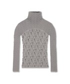 【チャコット/Chacott】の【ノーソーイングニット】リバーシブルハイネックトップ グレー|ID: prp329100004681343 ipo3291000000034735815