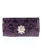 【アナスイ/ANNA SUI】のルーミー キーケース 人気、トレンドファッション・服の通販 founy(ファニー) ファッション Fashion レディースファッション Fashion for Women ミニ財布・二つ折り財布 Wallets & Card Cases アクセサリー Fashion Accessories エナメル Patent Leather ストーン Stone, Gem-Like ブローチ Brooch, Pin Brooch 定番 Standard, Basic Item 財布 Wallet, Purse thumbnail パープル|ID: prp329100004681371 ipo3291000000033811581