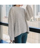 【ティアクラッセ/Tiaclasse】の【洗える】MIXモールニットプルオーバー ベージュ|ID: prp329100004681428 ipo3291000000034231943