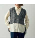 【イェッカ ヴェッカ/YECCA VECCA】の【2点SET】シャツレイヤードニットベスト Black|ID: prp329100004681439 ipo3291000000033811890