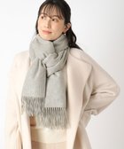 【ムーンバット/MOONBAT】の【洗えるカシミヤ/大人百花1月号掲載】FURLA カシミヤ100%超大判無地 ストールマフラー/幅70cm グレー|ID: prp329100004681492 ipo3291000000034231276