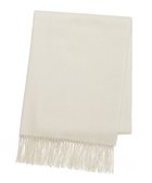 【ムーンバット/MOONBAT】の【洗えるカシミヤ/大人百花1月号掲載】FURLA カシミヤ100%超大判無地 ストールマフラー/幅70cm オフホワイト|ID: prp329100004681492 ipo3291000000034231278