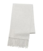 【ムーンバット/MOONBAT】の【洗えるカシミヤ】FURLA カシミヤ100% 無地ビッグマフラー/幅50cm ライトグレー|ID: prp329100004681494 ipo3291000000034231282