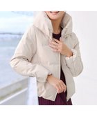 【ティアクラッセ/Tiaclasse】の【安田美沙子さん着用・新色追加】シームレスダウンコート アイボリー|ID: prp329100004681524 ipo3291000000035575025