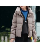 【ティアクラッセ/Tiaclasse】の【安田美沙子さん着用・新色追加】シームレスダウンコート モカ|ID: prp329100004681524 ipo3291000000035575026