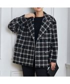 【自由区/JIYU-KU】のBALLIループミルドチェック コート ブラック×モカ|ID: prp329100004681539 ipo3291000000033812408