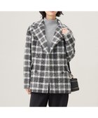 【自由区/JIYU-KU】のBALLIループミルドチェック コート グレー×オフ|ID: prp329100004681539 ipo3291000000033812409
