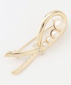 【ジェイ プレス/J.PRESS】のハーフリボン ブローチ ゴールド系|ID: prp329100004681562 ipo3291000000033812506