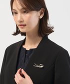 【ジェイ プレス/J.PRESS】のハーフリボン ブローチ シルバー系|ID: prp329100004681562 ipo3291000000034330637