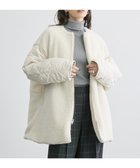 【アメリカンホリック/AMERICAN HOLIC】の軽ポカ2WAYリバーシブルキルトアウター Ivory|ID: prp329100004681583 ipo3291000000033812586