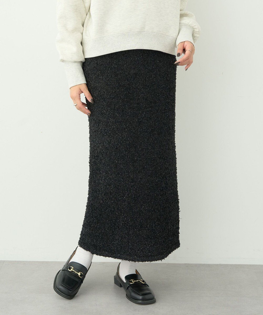 【アースミュージックアンドエコロジー/earth music&ecology】のラメニットナロースカート インテリア・キッズ・メンズ・レディースファッション・服の通販 founy(ファニー) 　ファッション　Fashion　レディースファッション　Fashion for Women　スカート　Skirts　スマート　Smart, Elegant　スリット　Slit, Slit Detail　ポケット　Pocket, Pocket Detail　エレガント 上品　Elegant　A/W・秋冬　Autumn/Winter　Black|ID: prp329100004681628 ipo3291000000033812790