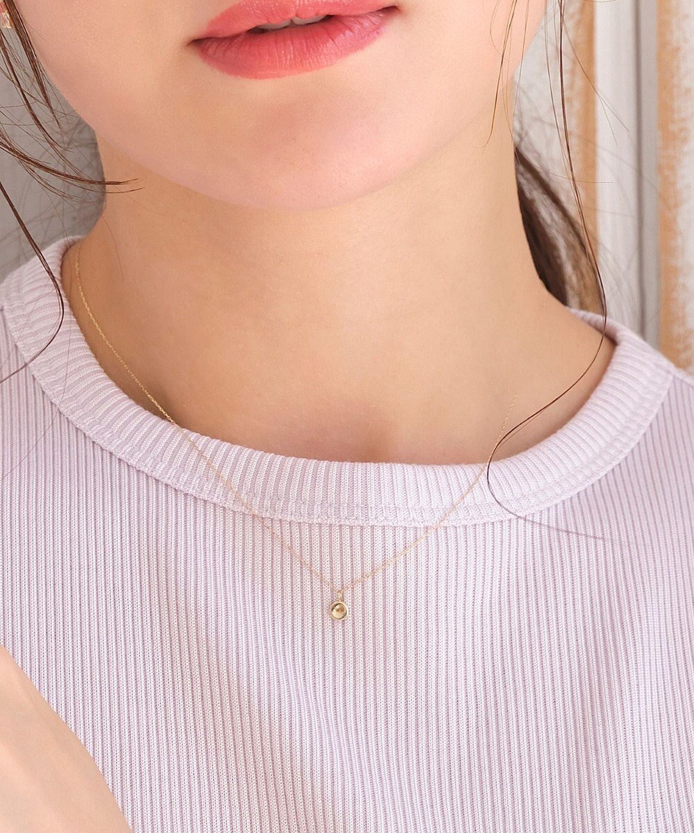 【フィービィー/phoebe】の【K10】プランプコインペンダントネックレス/全長 40cm インテリア・キッズ・メンズ・レディースファッション・服の通販 founy(ファニー) 　ファッション　Fashion　レディースファッション　Fashion for Women　ジュエリー　Jewelry　ネックレス　Necklaces & Pendants　アクセサリー　Fashion Accessories　ジュエリー　Jewelry, Accessories　ジュエル　Jewel, Gemstone　チェーン　Chain, Chain Strap　デコルテ　Décolleté, Neckline　ネックレス　Necklace, Pendant Necklace　ボックス　Boxy, Box Shape　メタル　Metal, Metal Parts　モチーフ　Motif, Design Theme　ゴールド|ID: prp329100004681649 ipo3291000000033812876